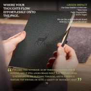 Notebook Green Dear soft Cover A5